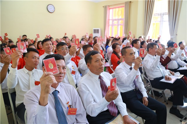 Đại hội đại biểu phường Đại Yên lần thứ XXII, nhiệm kỳ 2020-2025