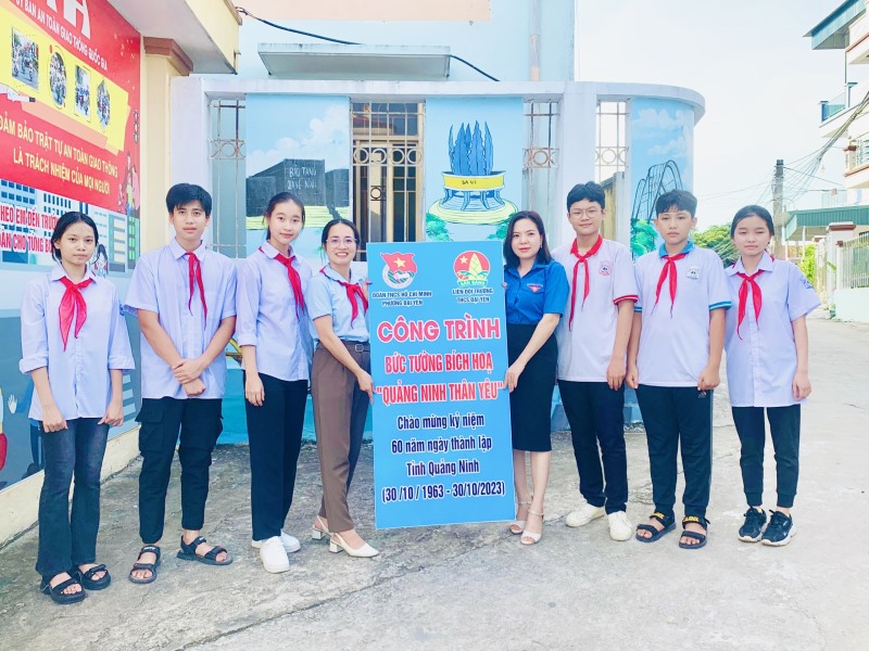 Công trình Chào mừng kỷ niệm 60 năm ngày thành lập Tỉnh Quảng Ninh (30/10/1963 - 30/10/2023). 