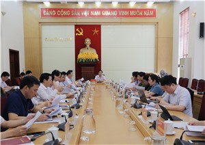 Hội nghị BTV Thành ủy: Cho ý kiến về Dự thảo Báo cáo kiểm điểm Đảng bộ Thành phố khóa XXIV