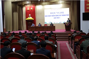 BCH Đảng bộ thành phố Hạ Long nhiệm kỳ 2020-2025 hội nghị lần thứ 7