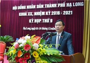 Kỳ họp thứ 9, HĐND TP Hạ Long khóa XX thành công tốt đẹp