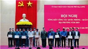 TP Hạ Long: Tổng kết công tác QPQS địa phương năm 2019