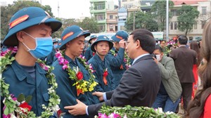 Thành phố Hạ Long: Rộn ràng ngày hội tòng quân