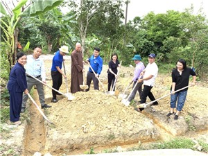 Thành đoàn Hạ Long: Khởi công xây dựng “Ngôi nhà khăn quảng đỏ”