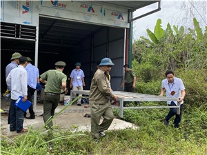 TP Hạ Long: Cưỡng chế và giải toả công trình xây dựng trái phép trên địa bàn phường Hùng Thắng