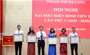 Hội nghị đại biểu điển hình tiên tiến Thành phố Hạ Long lần thứ V (2020 - 2025)