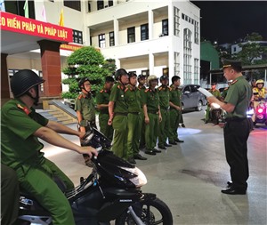 Công an Hạ Long: Quyết tâm đảm bảo ANTT phục vụ Đại hội Đảng bộ Thành phố