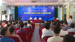 Công ty CP Viglacera Hạ Long: Hội nghị đối thoại giữa người sử dụng lao động và người người lao động