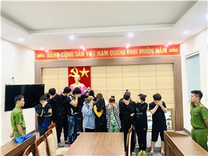 Công an thành phố Hạ Long: Tạm giữ 12 đối tượng có hành vi lừa đảo, chiếm đoạt tài sản