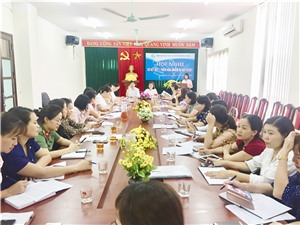 Hội LHPN thành phố tổ chức sơ kết công tác Hội và phong trào phụ nữ quý I năm 2021