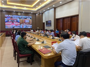 Thành ủy Hạ Long tham gia Hội nghị giao ban trực tuyến công tác kiểm tra, giám sát 6 tháng đầu năm với Ủy ban Kiểm tra Tỉnh ủy