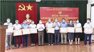 Hội Nông dân thành phố sơ kết giữa nhiệm kỳ thực hiện Nghị quyết Đại hội lần thứ X, sơ kết thực hiện công tác hội 6 tháng đầu năm