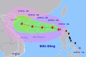 Quảng Ninh ban hành công điện chủ động ứng phó với bão số 3